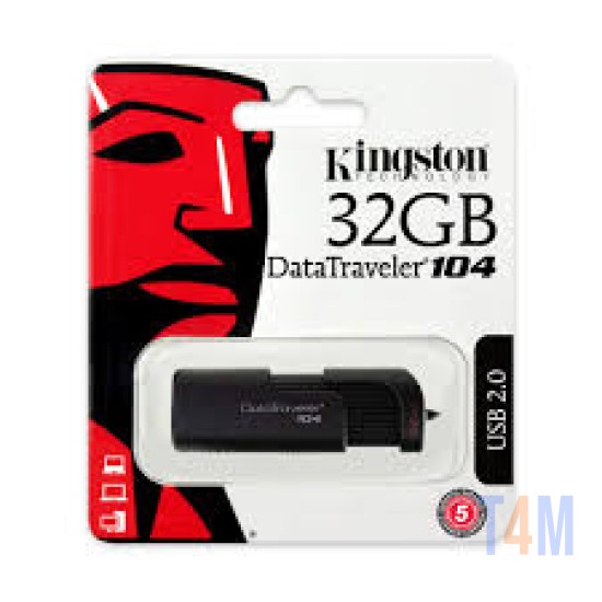 PENDRIVE KINGSTON 32GB DATATRAVELER 104 USB FLASH DT104